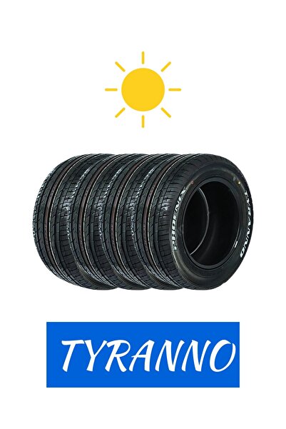 Tyranno (4'LÜ TAKIM) 215/50R13 85H PHOENIX BEYAZ YAZILI Oto Yaz Lastiği (Üret...
