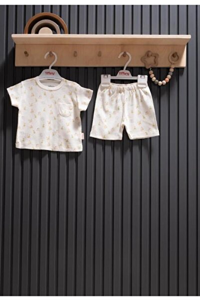 Tiffany Pear Jacquard Theme Shorts Set 0-3/18-24 Months