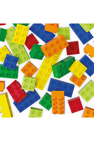 Hubelino Educational Toy Colored Building Blocks for Kids (60 pieces)