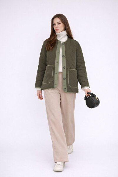 Norina Kapitone Detaylı Ceket/Mont