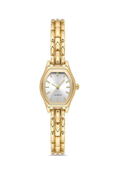 Ticarto Women's Vintage Model Gold Detailed Steel Cord Wristwatch Tctsn001701...