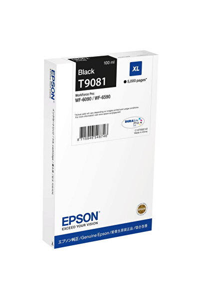 EPSON WF-6XXX Ink Cartridge Black XL