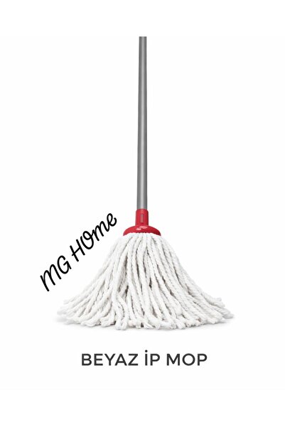 VENON YEDEKLİ 💛3.lü Mop Sap Seti 💛İPLİ MOP BEYAZ 💛PAMUK MOP 💛Süper Emici ...