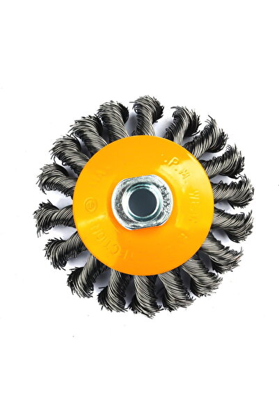 Rotor Perie conică de sârmă cu noduri 100 mm M14