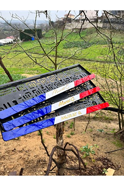 3ALAZERPLEKSİ FRANSIZ MODEL OTO PLAKALIK (2ADET)