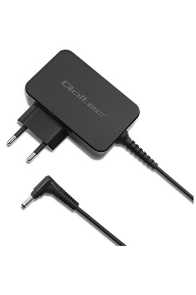 Qoltec Încărcător de laptop cu cablu de alimentare și velcro