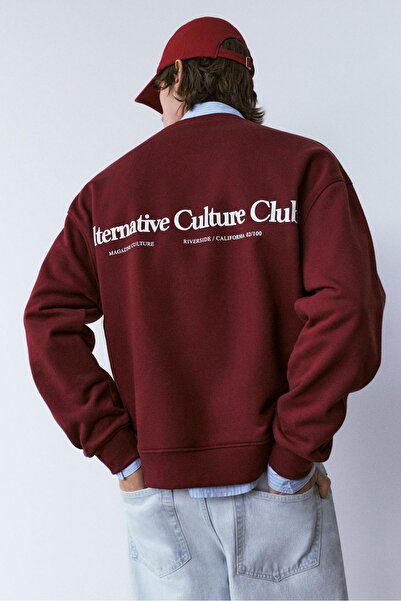 Pull & Bear Round neck sweatshirt