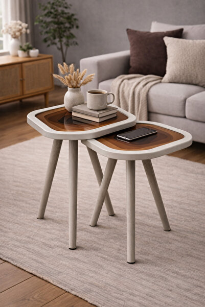 Atölye Ovo Vortex 2'li Zigon Seti (Cam Üst Yüzey)