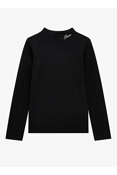 Guess High Neck Long Sleeve T-Shirt