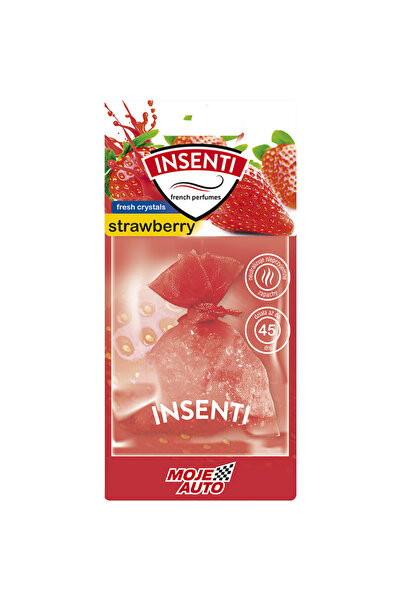 Insenti Odorizant de cameră Fresh Crystals - căpșuni, 20g