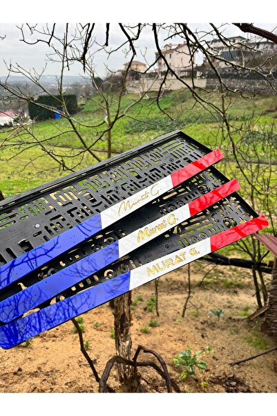 3ALAZERPLEKSİ FRANSIZ MODEL OTO PLAKALIK (2ADET)