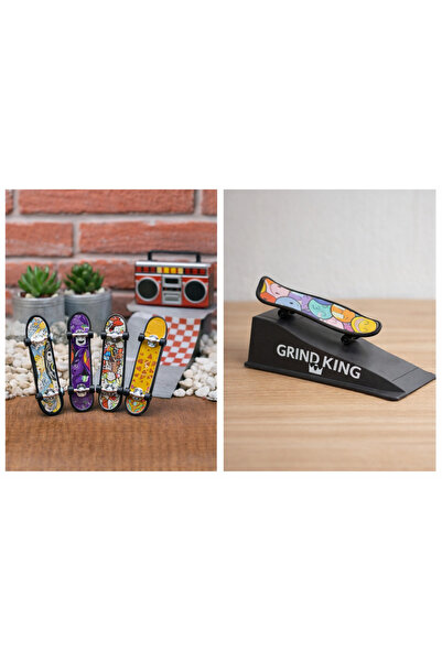 BASEL MAİSON 4’lü Parmak Kaykay Seti – Mini Skateboard Eğlencesi | Fiyatı