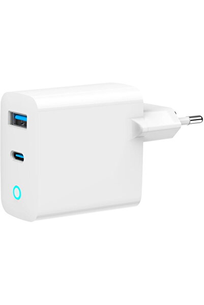 Gembird TA-UC-PDQC65L-W-01 mobile device charger Universal White AC Fast char...