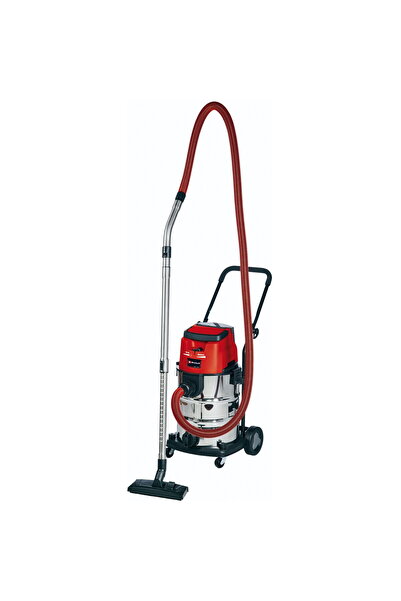Einhell Aspirator umed/uscat TE VC 36/30 Li (roșu/argintiu, fără baterie și î...