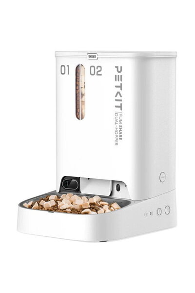 Petkit Distribuitor automat de hrană pentru animale de companie YUMSHARE cu c...