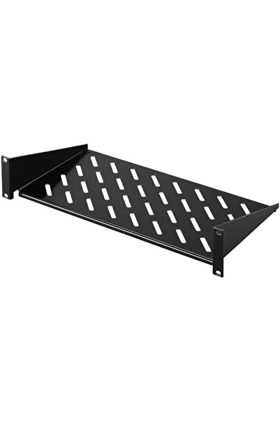 RITTAL Rack de accesorii de rețea 2HE Instalare fixă ​​T400mm 25kg RAL 9005