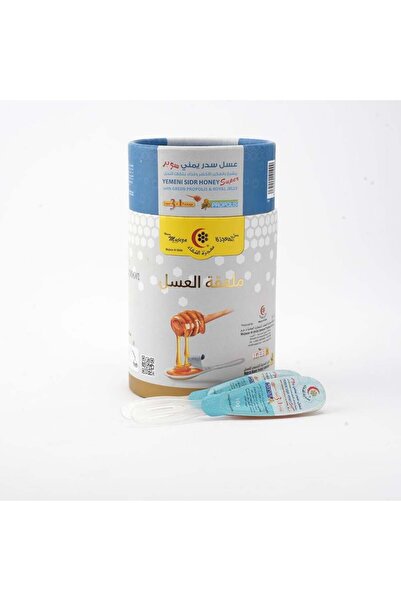 Mujeza Al-Shifa Premium Yemeni Royal Sidr Honey Spoons 3 in 1 – Propolis + Ro...