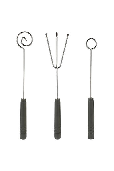 artizanmutfak Chocolate Hairpin Set of 3