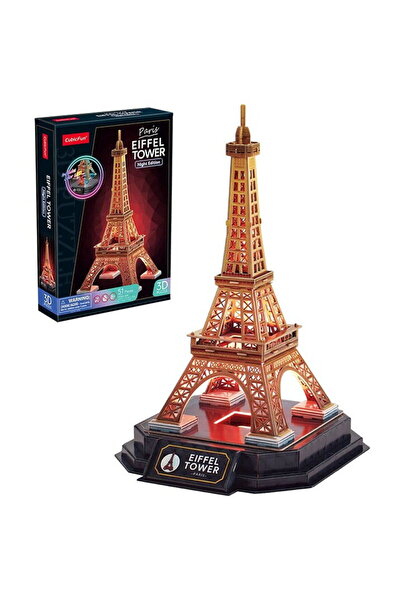 Cubic Fun 3D LED Eiffel Tower (night edition) Puzzle