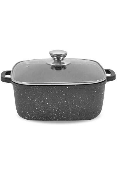 Maestro MR-2828 Тенджера с капак 28 см 8 л Черна