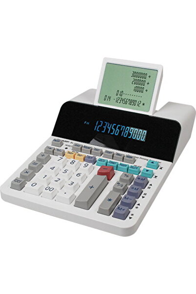 Sharp Calculator cu afișaj (fără rolă de hârtie), 12 cifre, 228x150x62mm, EL-...