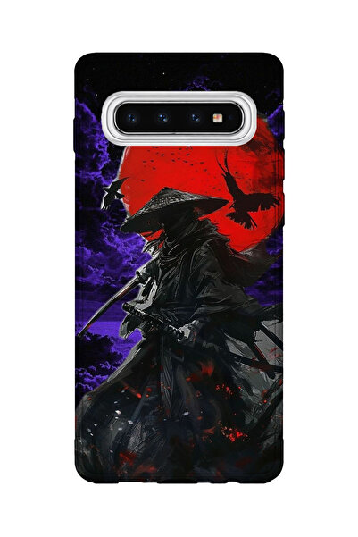 lelia حافظة هاتف شفافة متوافقة مع جالاكسي S10 لعام مطبوع |   مجموعة كاتانا لي...