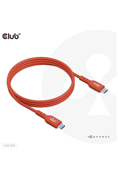 Club 3D Cablu USB 2 Tip C PD 240W / 480Mb 1m