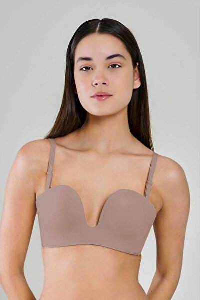 Yeni İnci Laser Cut Bonding Bra Without Underwire Support Non-Marking 103 Bra...