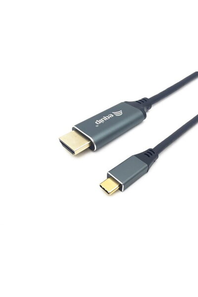 EQUIP Adaptor USB-C la HDMI 4K 60Hz 1.00m Negru