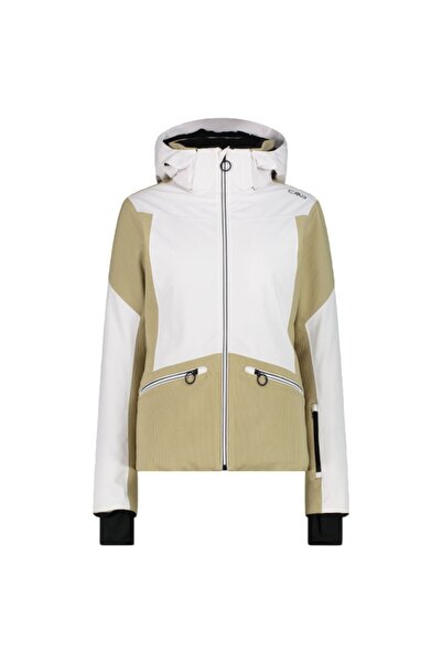 CMP Women's ski jacket 34W4426-White/Cream-XS