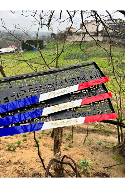 3ALAZERPLEKSİ FRANSIZ MODEL OTO PLAKALIK (2ADET)