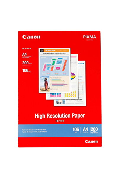 Canon Hârtie foto HR 101 N A4, 200 de coli 106 g
