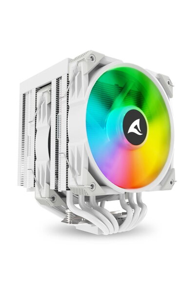 SHARKOON Ventilator PC A60 RGB, 12 cm, Alb, 120 mm, Kit de auto-asamblare