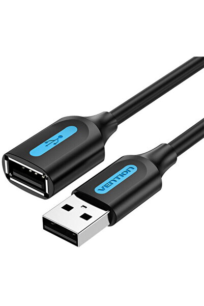 Vention Cablu prelungitor USB 2.0 mascul-femelă CBIBJ 5m (negru)