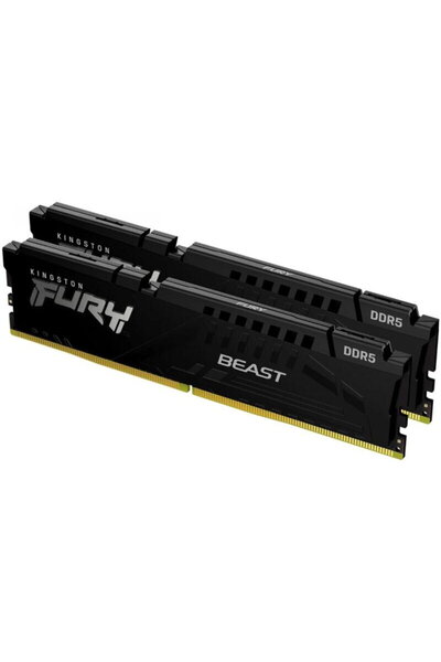Kingston FURY Beast XMP/EXPO RAM Memory, 64GB, DDR5-6000 MHz, CL36, Dual Channel