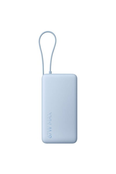 Xiaomi 67W Power Bank 20000 (с вграден кабел) Ледено син