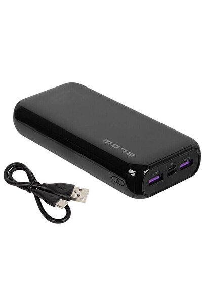 Blow Baterie externă 20000mAh, USB-C, Negru