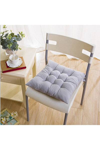 OEM Soft chair cushion, 38*38 cm. Gray