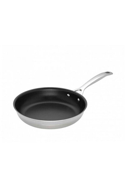 Le Creuset 24cm Non-Stick Frying Pan, Stainless Steel