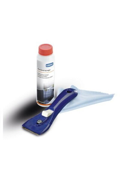 Xavax Kit de curățare a plitei, 3 componente, soluție de curățat, racletă, la...