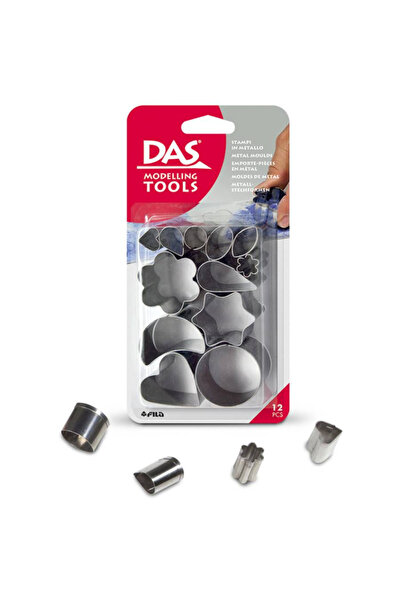 Das Metal Molds for Modeling, 12 pcs/set,