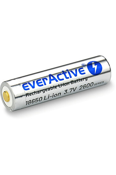 everActive 18650 3.7V Li-ion 2600mAh micro USB με προστατευτικό κουτί