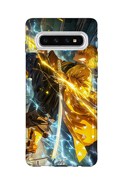 lelia حافظة هاتف شفافة متوافقة مع جالاكسي S10 لعام مطبوع |   المجموعة: دفتر ر...