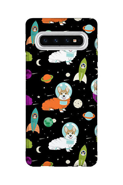 lelia حافظة هاتف شفافة مطبوعة متوافقة مع هاتف سامسونج جالاكسي S10 |   المجموع...