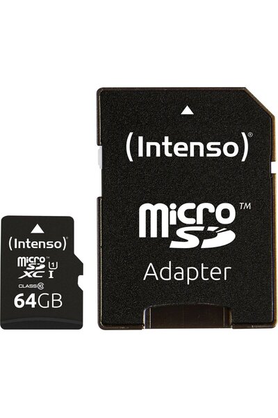 Intenso Card de memorie microSDXC 64GB Clasa 10 UHS-I Premium