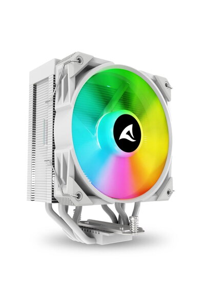 SHARKOON Ανεμιστήρας υπολογιστή A40 RGB, 12 cm, λευκός, 120 mm, 1800 rpm, σετ...