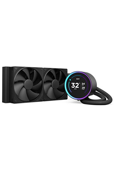 Nzxt Kraken Elite 240 240 мм, водно охлаждащ (черен)
