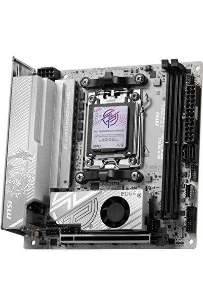 MSI MPG B850I EDGE TI WIFI motherboard, AMD B850, Socket AM5, mITX