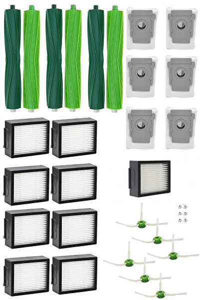 Rovexa Kit de întreținere compatibil cu iRobot Roomba E5 E6 E7, valabil timp ...