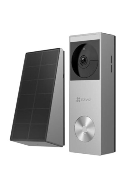 EZVIZ SMART DOORBELL 2K WITH SOLAR PANEL